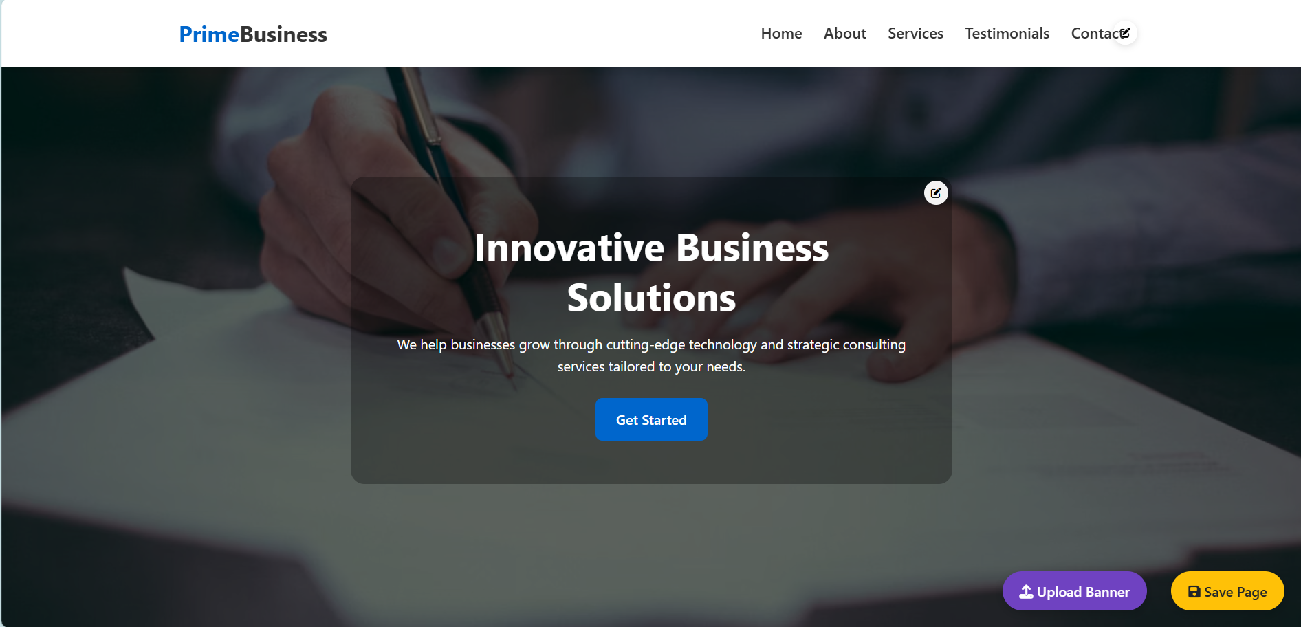 Business Template