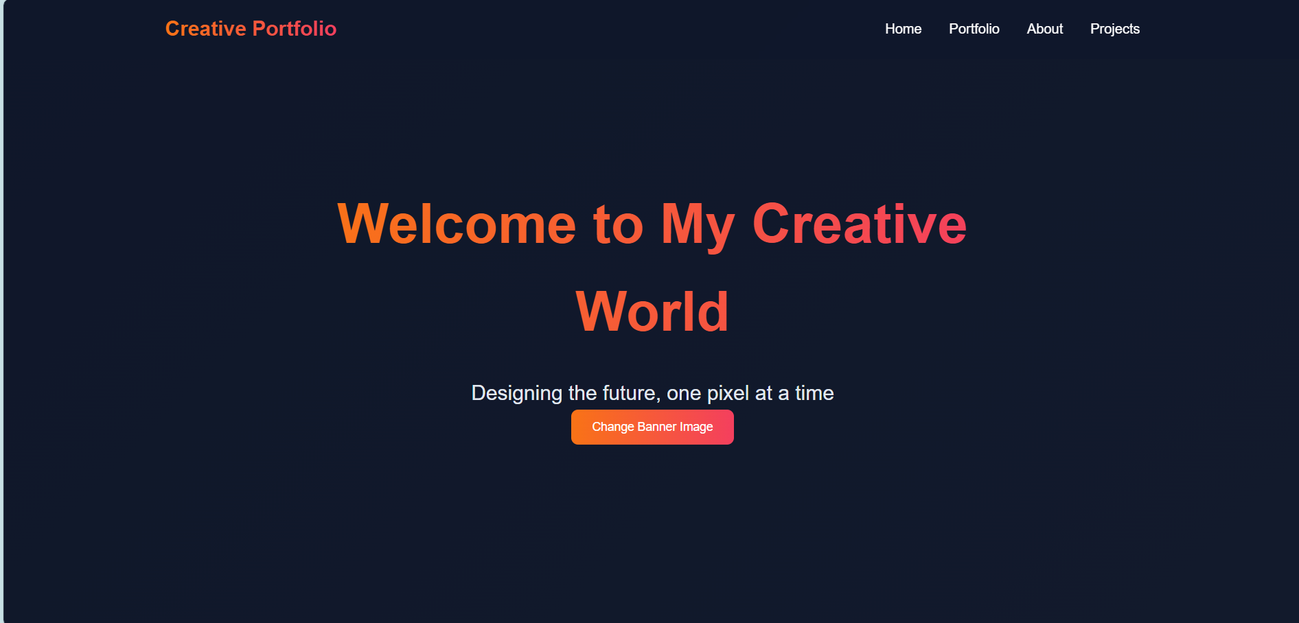 Creative Portfolio Template