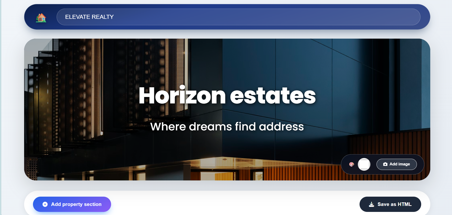 Real Estate Template