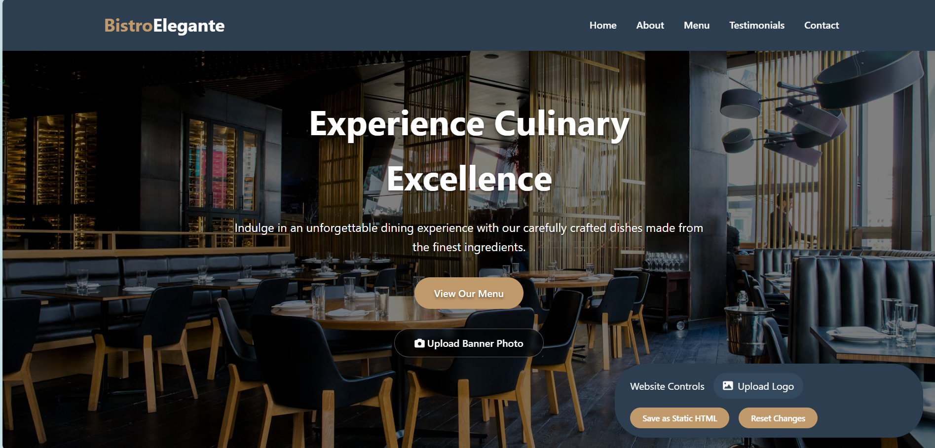Restaurant Template